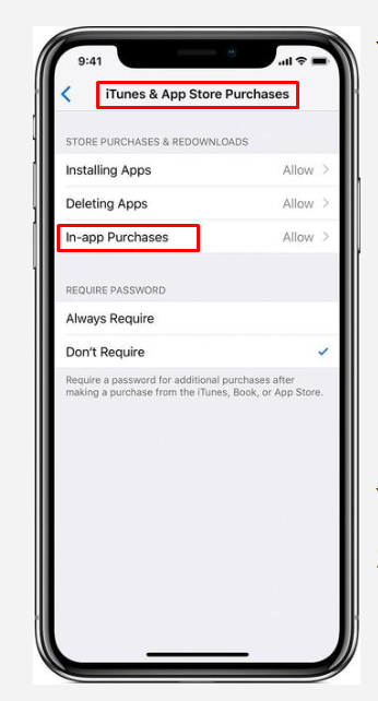 How to prevent kids from iTunes and App Store purchasing