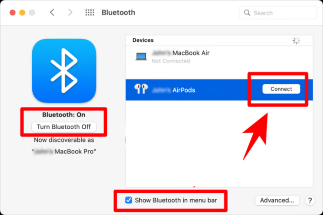 Broken Bluetooth Connection Reconnect AirPods