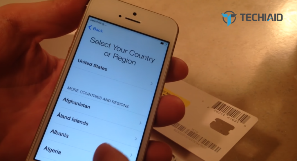 Activate the iPhone 5s Using Active Sim Card