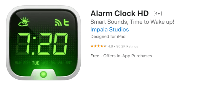 Alarm Clock HD For iPhone