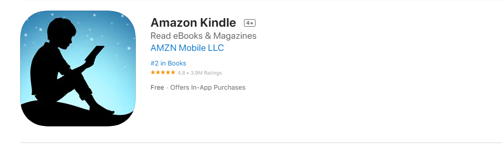 Amazon Kindle books for iphone