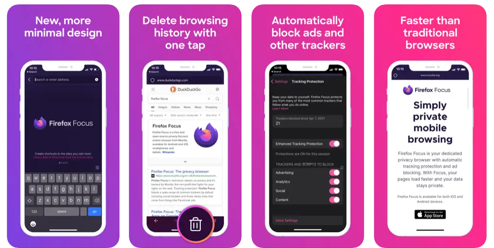 Firefox Focus: Ad Blockers for iPhone