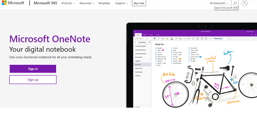 OneNote for iphone