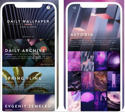 Vellum iPhone Free iPhone Wallpaper App