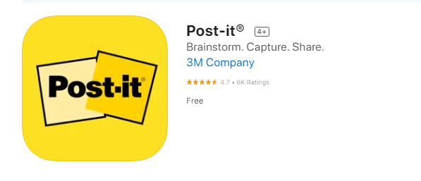 Post-it for iphone