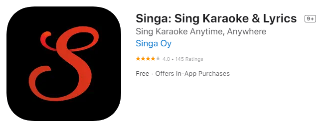 Singa for iphone