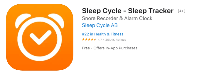 Sleep Cycle Alarm Apps For iPhone