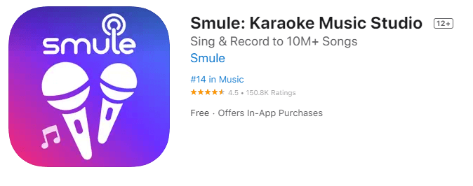 Smule for iphone