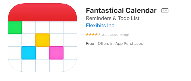 Fantastical for iphone