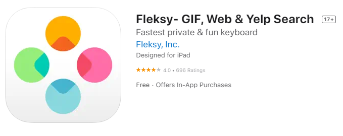 Fleksy keyboard for iphone