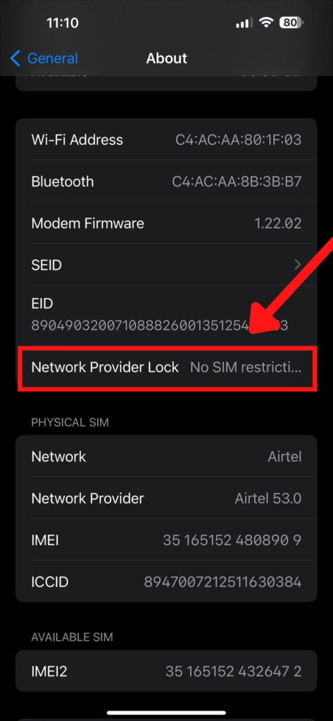 No SIM Restrictions