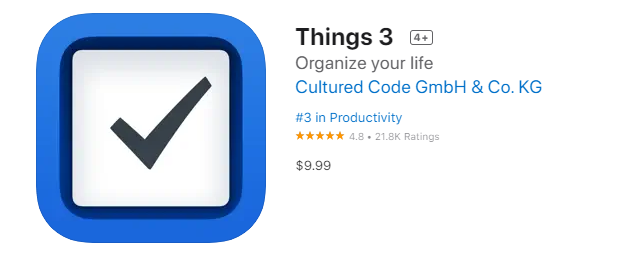 Things 3 for iphone