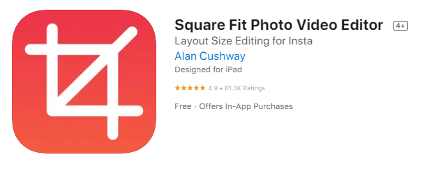 Watermark Square Fit for iphone