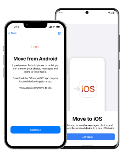 Use The Move to iOS app