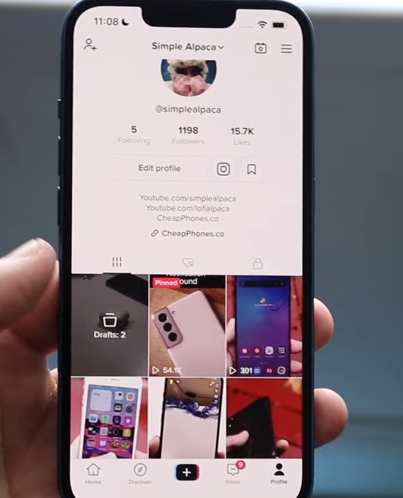 Liked Videos Tab On TikTok