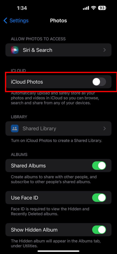 iCloud Photos