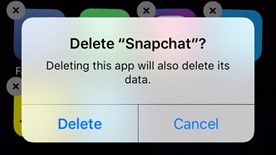 How To Uninstall Snapchat App From iPhone?