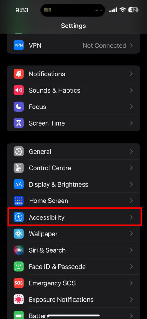 Accessibility