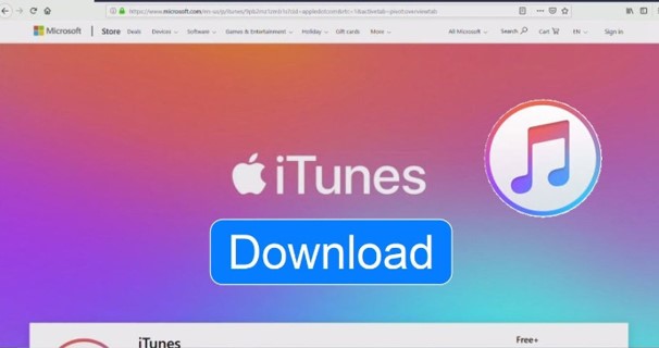 Download iTunes on your computer