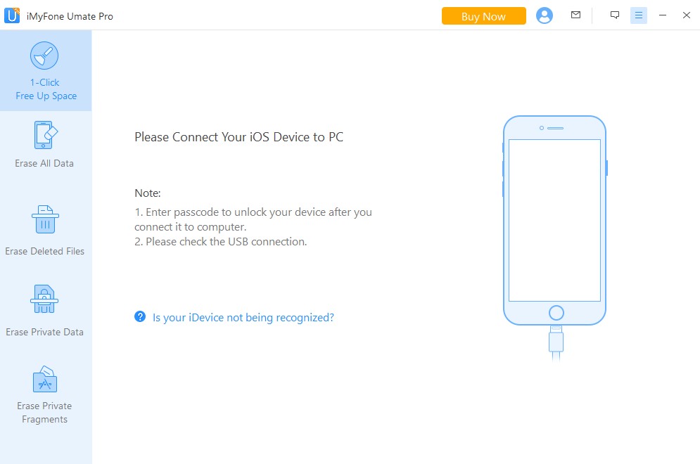  Utilize iMyFone iPhone eraser for Win/Mac