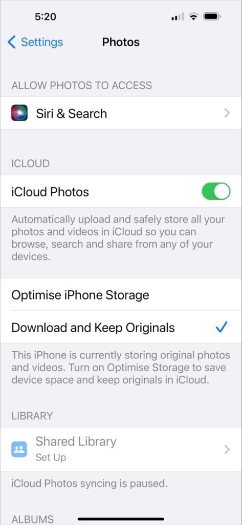 iCloud Photos